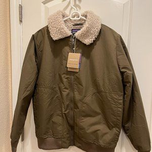New - Patagonia Women's Soaring Bomber Jacket - Green - Size XL